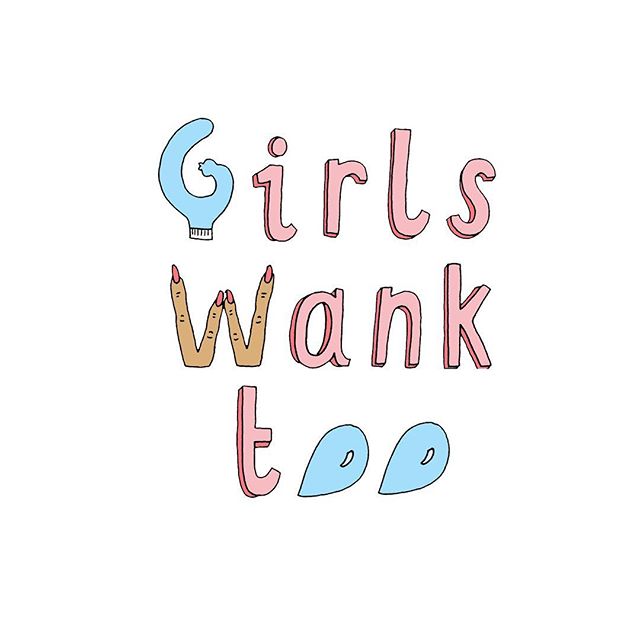 #girlswanktoo is cuming for you 🌷 link in bio to buy tickets for our launch event 🌷 ✏️ by @thisisaliceskinner 
#feminism #feminist #activism #activist #pinkprotest